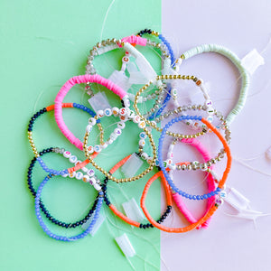 The Party Time Stretchy Bracelet Making Kit