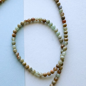 4mm Imperial Jasper Rounds Strand