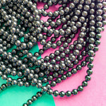 6mm Hematite Rounds Strand