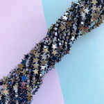 6mm Hematite Star Strand