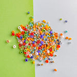 Splatter Seed Bead Blend 30 Gram Package