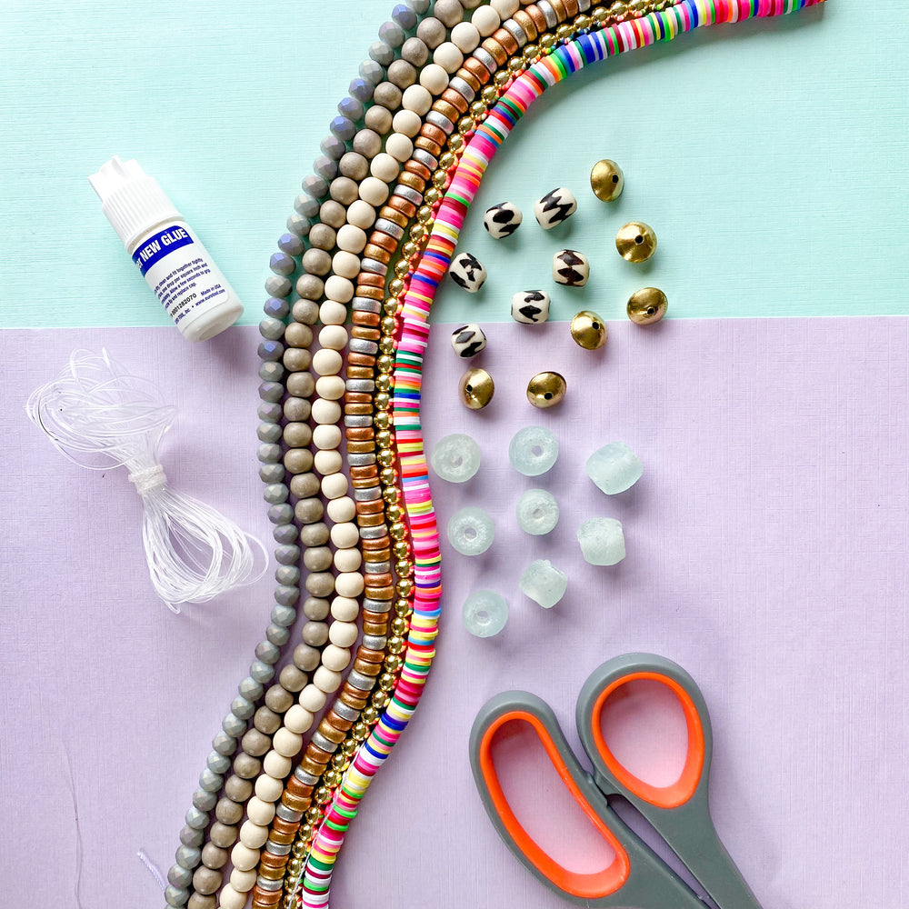 The Rainy Day Stretchy Bracelet Kit