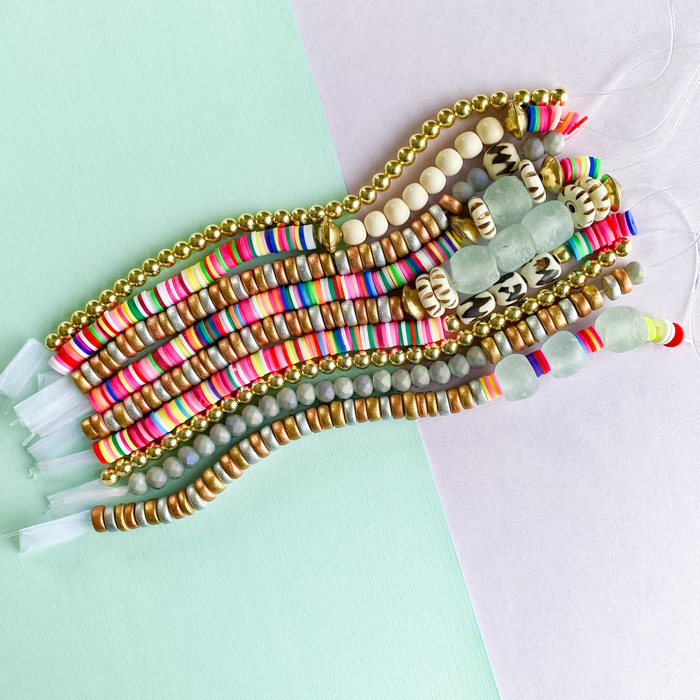 The Rainy Day Stretchy Bracelet Kit