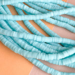 6mm Calypso Polymer Clay Heishi Strand