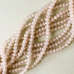 8mm Matte Smoke Faceted Chinese Crystal Strand