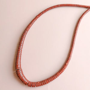 4-12mm Graduated Red Jasper Strand - Christine White Style