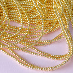 2mm Gold Hematite Rounds Strand