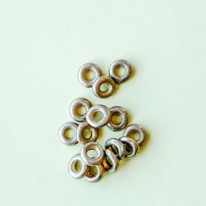 8mm Brass Rings - Pack of 15