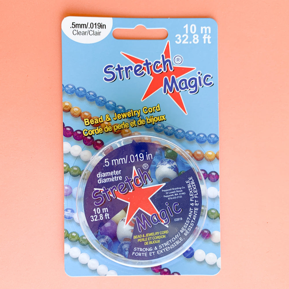 .5mm Clear Stretch Magic - 10m - 2 Pack