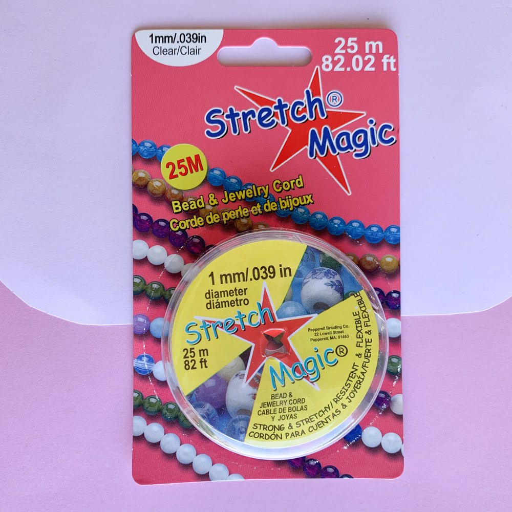 1mm Clear Stretch Magic - 25m