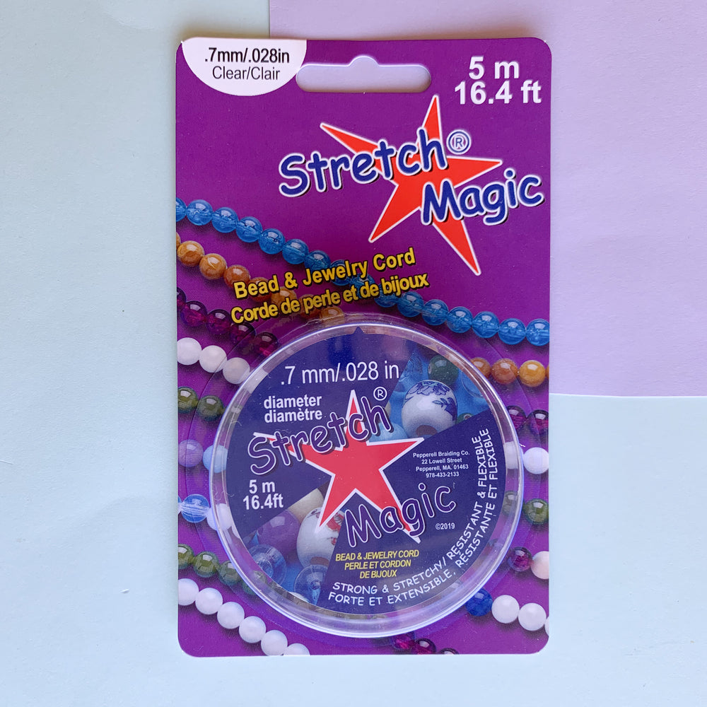 .7mm Clear Stretch Magic - 5m - 2 Pack