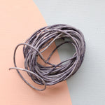 1.5mm Denim Round Leather Cord - 6'