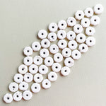 14mm Bullseye Bone Rondelle - 45 Pack