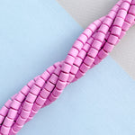 6mm Thistle Polymer Clay Barrel Strand