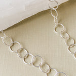 10mm Shiny Silver Round Chain