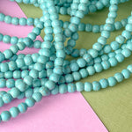 4mm Turquoise Magnesite Rounds