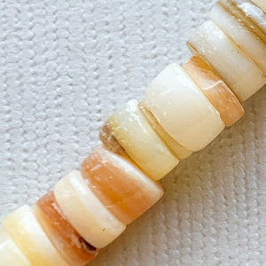 5mm Pebble Heishi Shell Strand