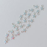 8mm Silver Pewter Star Charm - 20 Pack