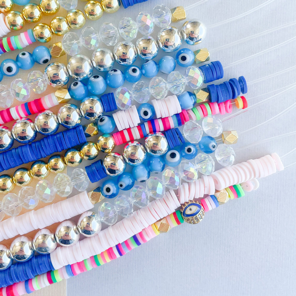 The Good Vibes Stretchy Bracelet Making Kit