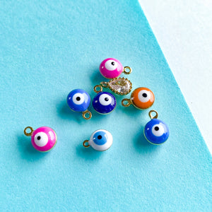 9mm Evil Eye Mini Charm Multi Pack