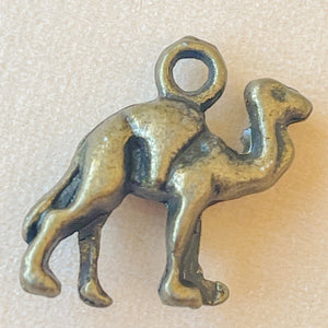 18mm Antique Bronze Camel Charm - 4 Pack