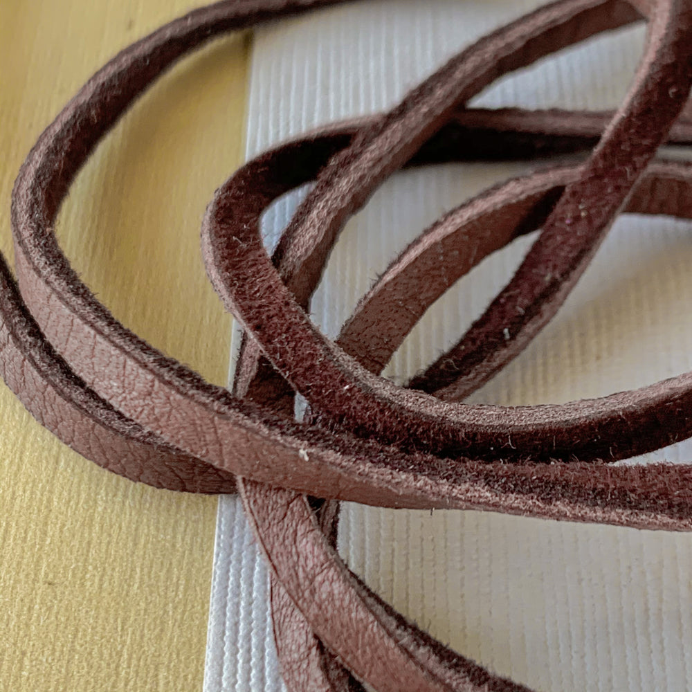 3mm Espresso Soft Deer Skin - 3.5'