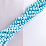 12mm Matte Turquoise Howlite Round Strand