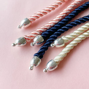 5mm Twisted Silk Cord Strap